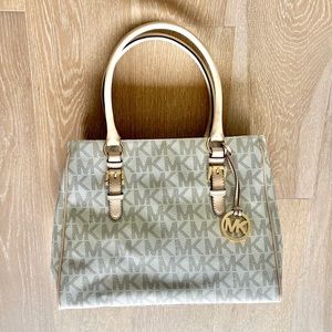 Michael Kors Jet Set Work Tote Vanilla